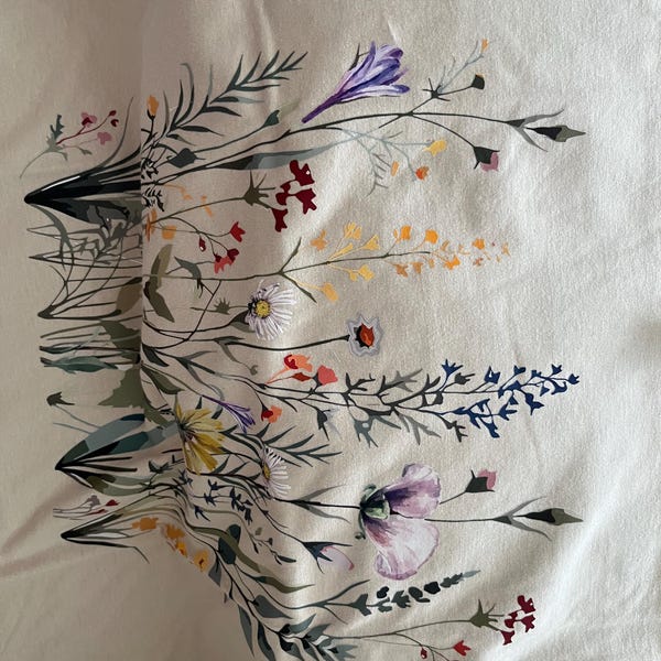 Wild Flowers T-shirt, Vintage Botanical Tee, Pastel Floral Nature T ...