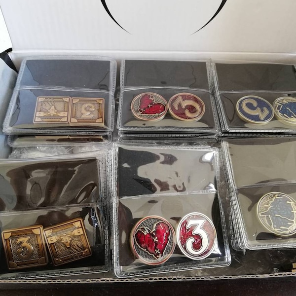 Arkham Metal Health: Wounded Heart Tokens - Unofficial Luxury Tokens ...