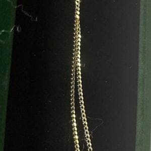 10K Real SOLID Gold Cuban Curb Link Chain, 3mm-5.2mm SOLID Cuban Curb Chain,10K  SOLID Gold Chain Necklace Man and Woman,10K Heavy Chain