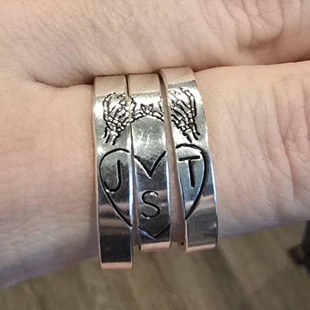 Friendship Stacker Friendship Rings That Fit Together Uloveido