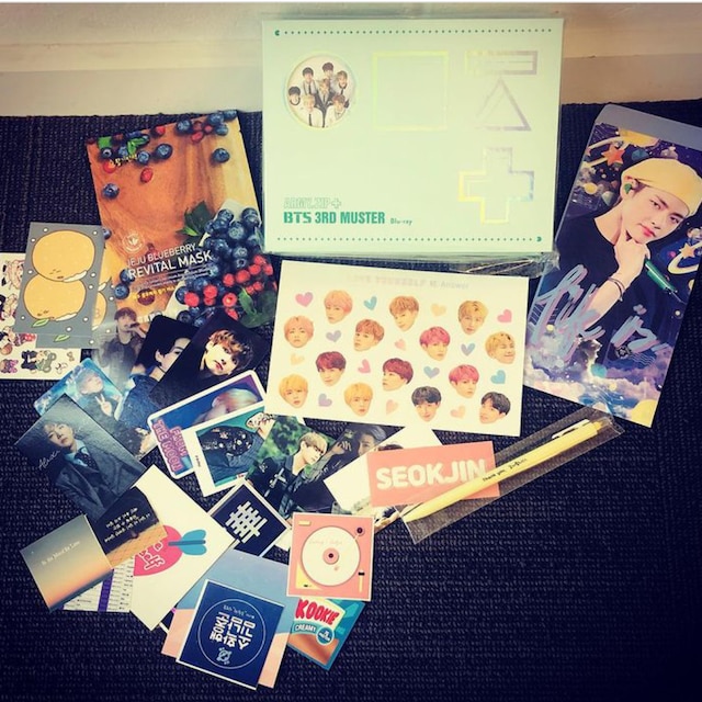 BTS 3RD Muster Army.zip+ Bluray DISC Full Package | Bts BT21
