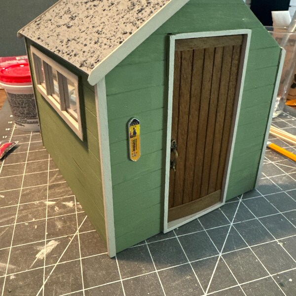 Build a Garden Shed in 1/12th Scale by Julie Warren Paperback - Etsy