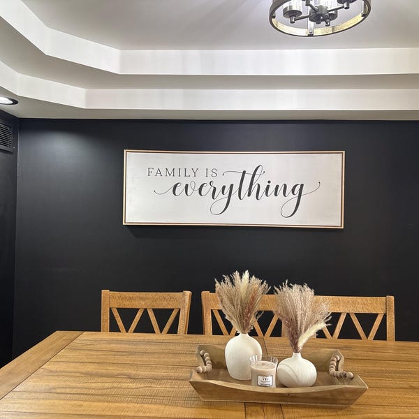 Family is Everything Sign | Family is Everything Wall Art | Family is ...