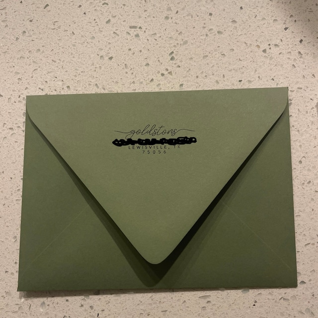 Personalized Return Address Stamp – Shop Iowa