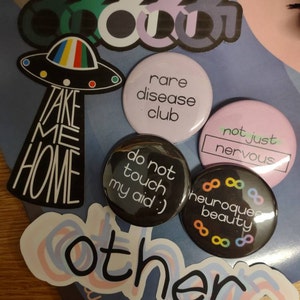 I Am Not A Monster Intersex Pride Stickers // Spooky Halloween | Etsy