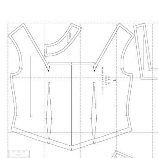 Regency Gown Sewing Pattern regency Style Dress Renaissance Dress