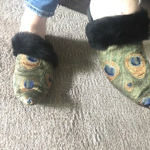 Handmade Cowhide outdoor mules