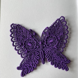 FSL Butterfly. Free Standing Lace. Machine Butterfly Embroidery Designs ...