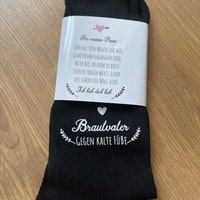 Hochzeit Geschenk Socken Gegen kalte Füße für den Etsy.de