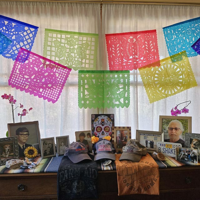 Creative Converting Papel Picado - Striscione Decorativo Multicolore, 25,4 X 22,9 Cm