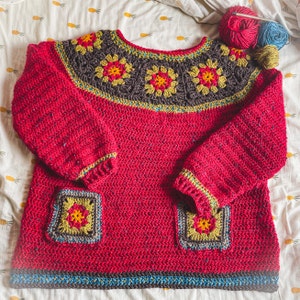 Cosy on Down Sweater Digital PDF 
