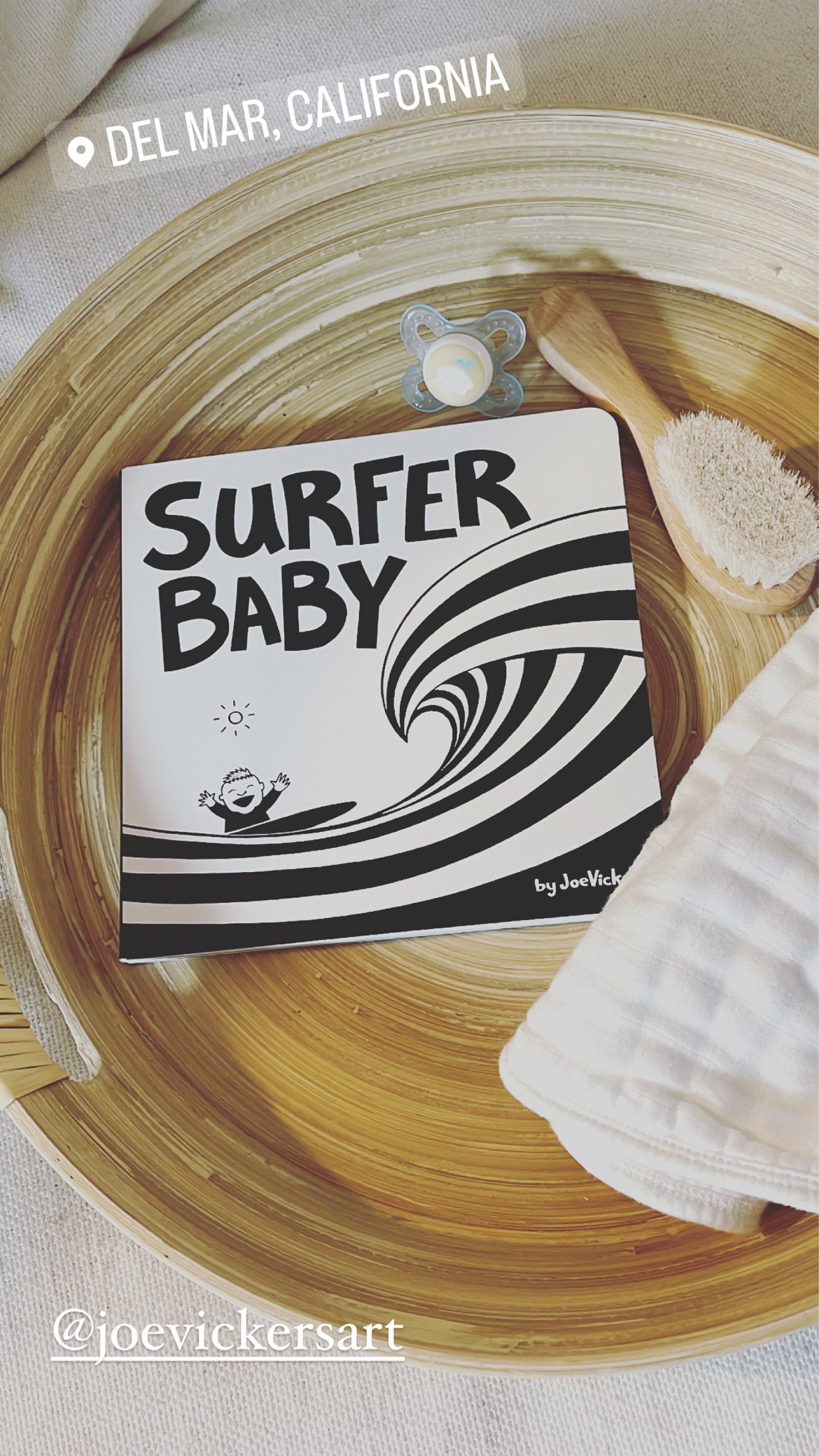 Surfer Baby - Board Book