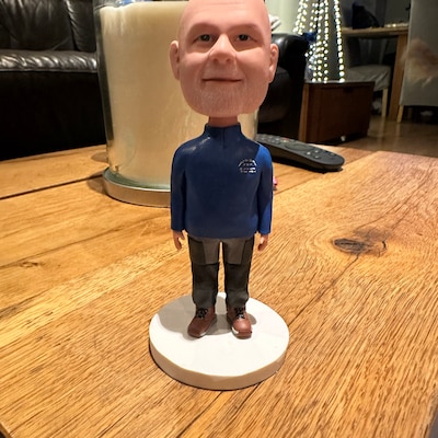 Husband Birthday Bobblehead - Custom Gift Figurine Doll
