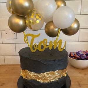 ASTARON 20 pièces décorations de gâteau en boule Mini ballons ASTARON 20 pièces décorations de gâteau en boule Mini ballons