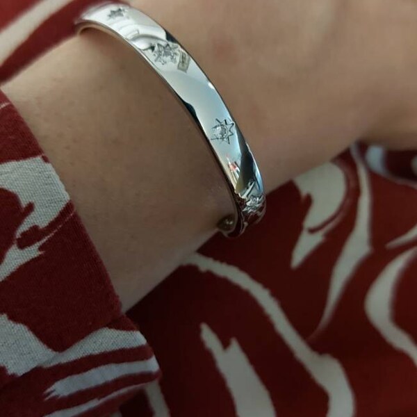 Brazalete puño vintage suroeste de turquesa fundida en tufa de ley en venta en 1