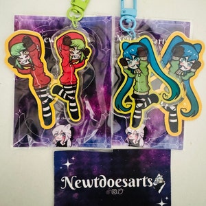 Matryoshka Vocaloid Miku Gumi Charms - Etsy