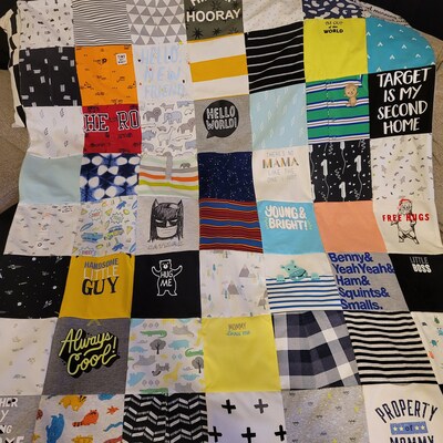 Baby Clothes Blanket Baby Blanket Memory Blanket Baby - Etsy