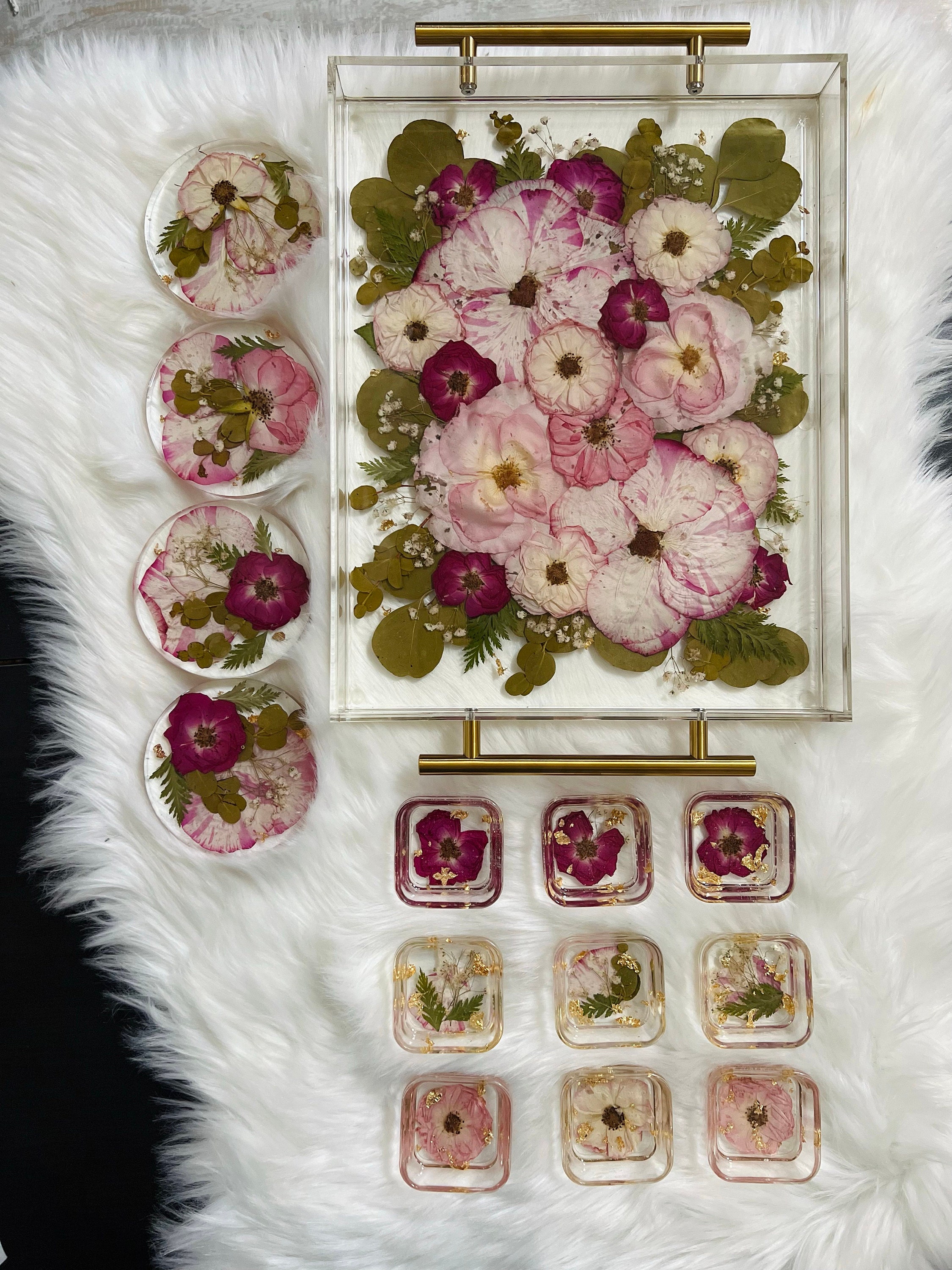 Preserved flowers from zandria's etsy review