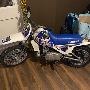 Yamaha Pw80 Stickers Pw 80 Graphics Kit Pw80 Decals Pw 80 Graphics