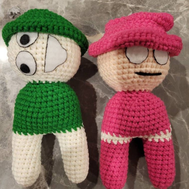 Sonic exe Crochet Dolls, FnF Crochet Dolls, Custom FNF