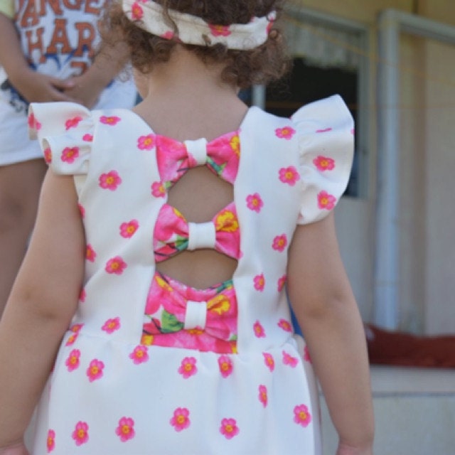 Saylor's Square Bow Back Top & Dress. Downloadable PDF Sewing Patterns for  Kids. Girl and Toddler Sizes 2T-12 -  Norway