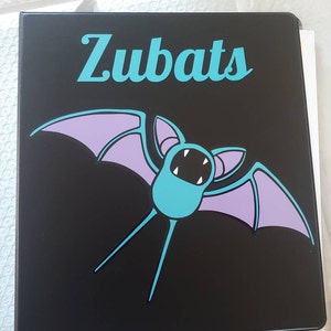 1 Inch Binder With 25 Pages Personalized Pokemon Card Collector's