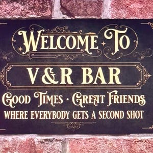 Retro Personalized Metal Signs – Made in USA Nostalgic Décor