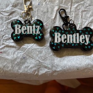 Custom, Beach, Pet , Dog, ID Tag - Etsy