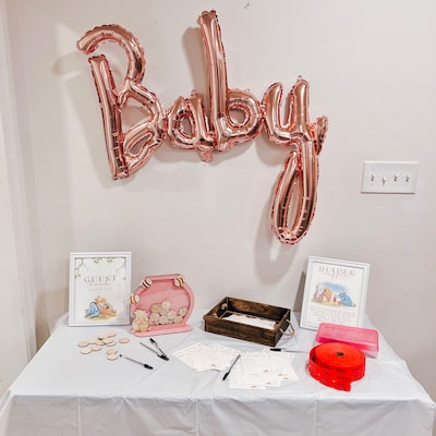Hunny Jar Guest Book/ Gender Reveal Guessing Game. Winnie the Pooh Baby ...