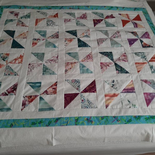 Charm Pack Quilt Pattern PDF Easy Quilt Patterns for Beginners Pinwheel ...