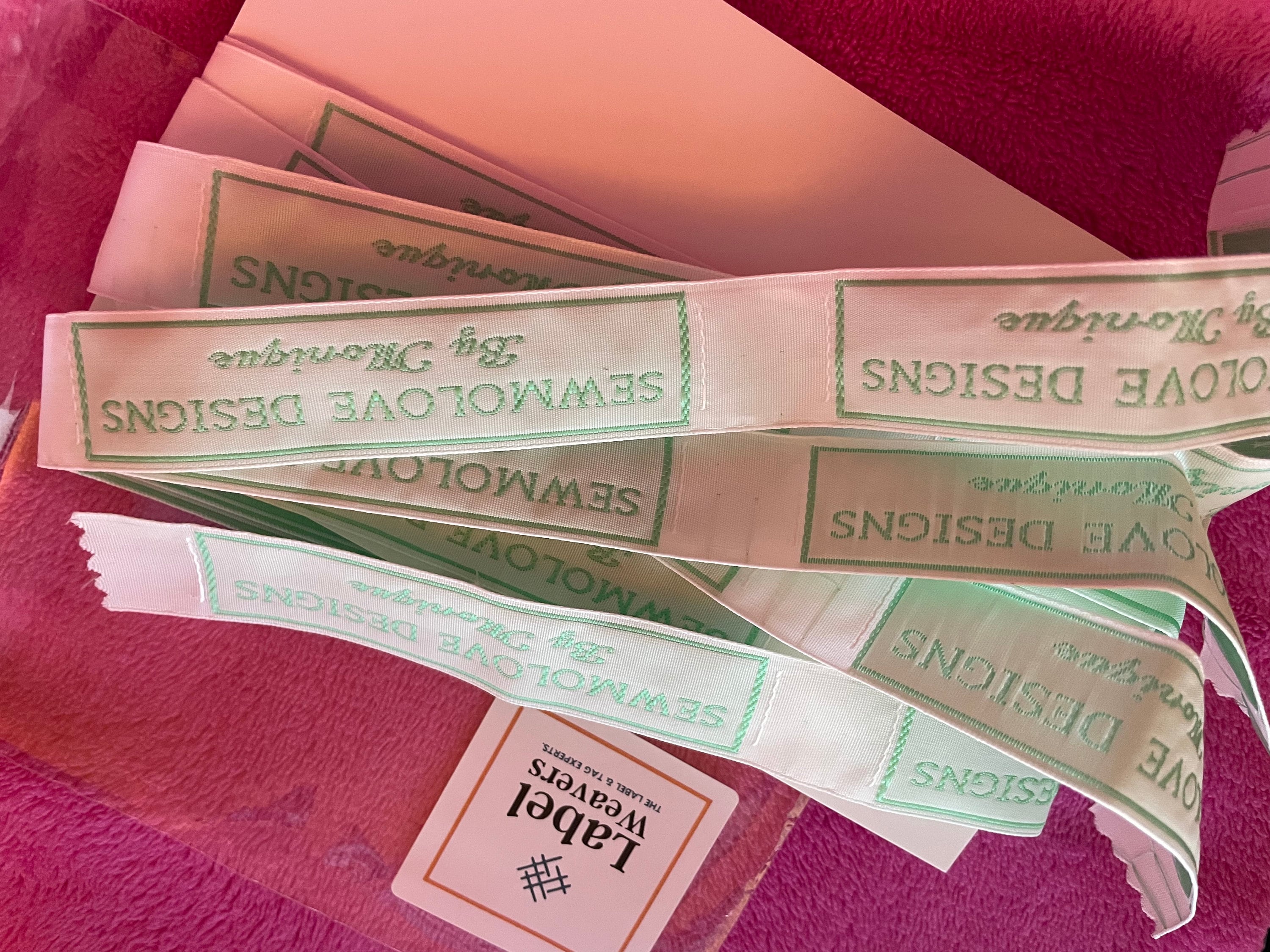 Personalized Woven Sewing Labels
