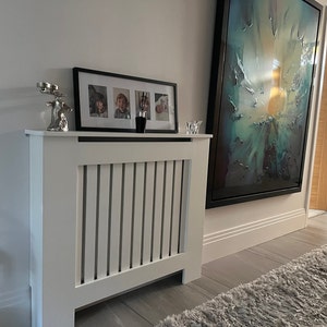 Vertical Custom Radiator Cover White - Etsy UK