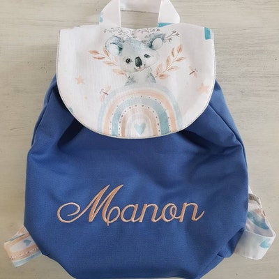 Sac à Dos Enfant Personnalisable Avec Broderie Nom - Sac École Garçon Fille Maternelle