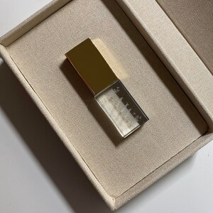 Crystal Glass USB 3.0 With Cream Linen USB Box - Etsy