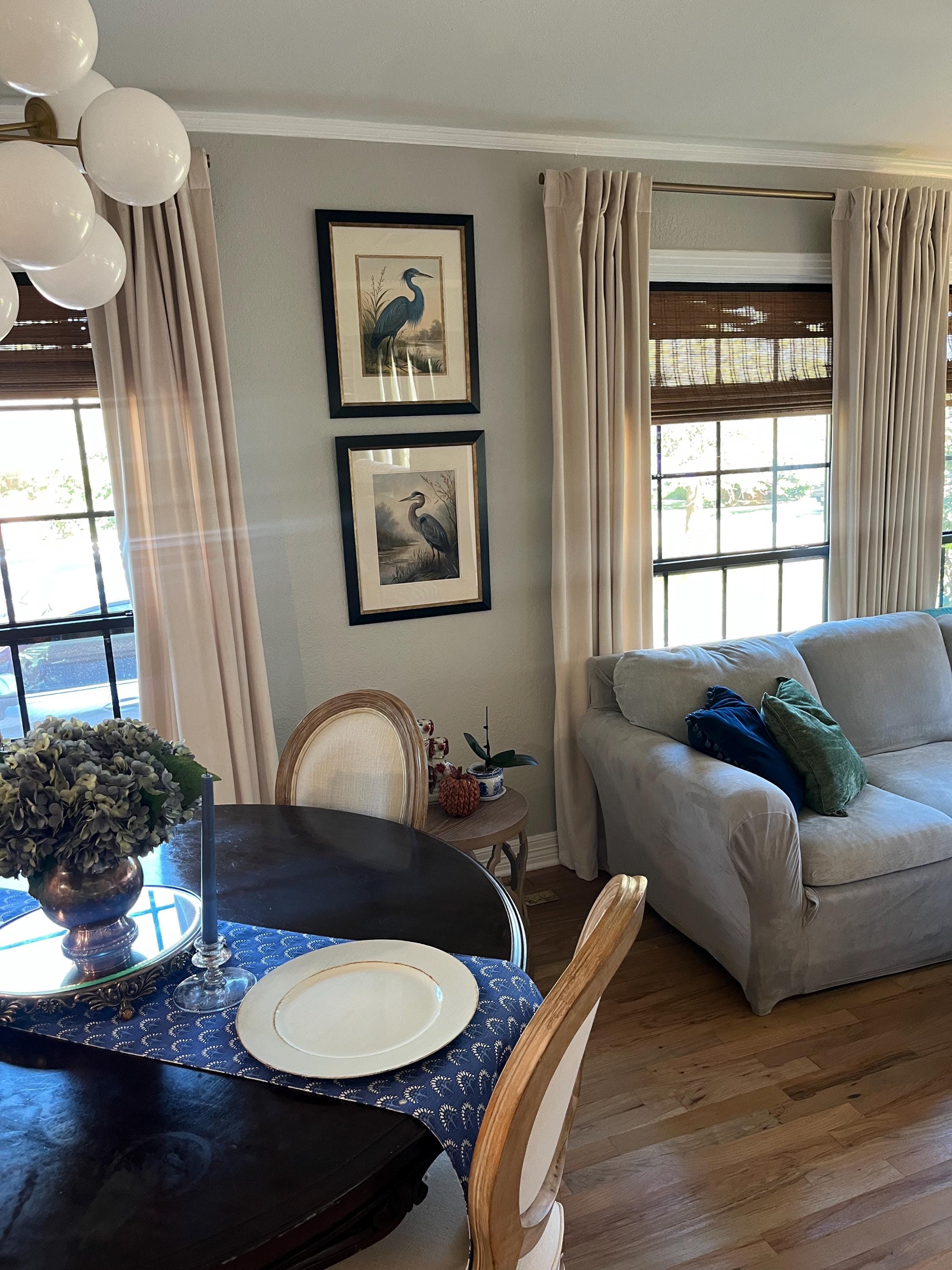 Customer photo — Blue Heron Wall Art | Framed Blue Heron Print - Coastal Nature Art Prints