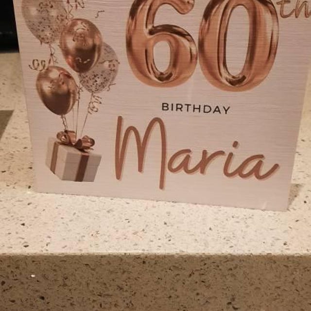 Stuff4 Biglietto di auguri vintage 60° compleanno da donna età 60 anni divertente biglietto di compleanno mamma sorella moglie fidanzata nonna zia 145mm biglietto di auguri il