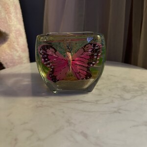 Butterflies Gel Candle Shalant Candles -  Israel