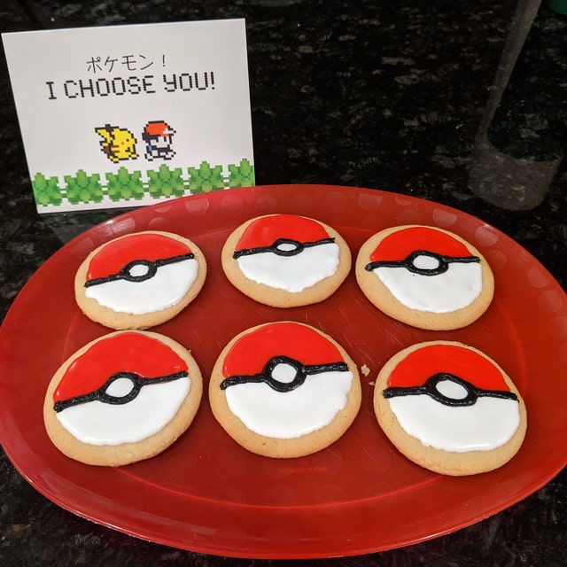 I Choose You Pokemon Card - Pikachu Anniversary Valentine Greeting
