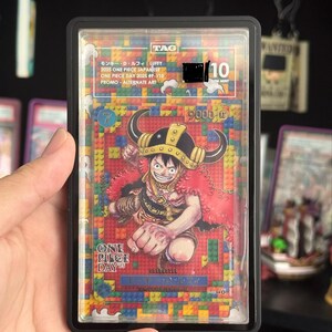 ルフィ x レゴ 2025 プロモ PSA タグ ベケット | グレード付き OPTCG