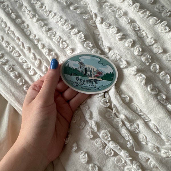 Adesivo In Vinile Per Campeggio, Camper, Parco Nazionale Olimpico Di Washington, Vintage, 3 Pollici - Italia