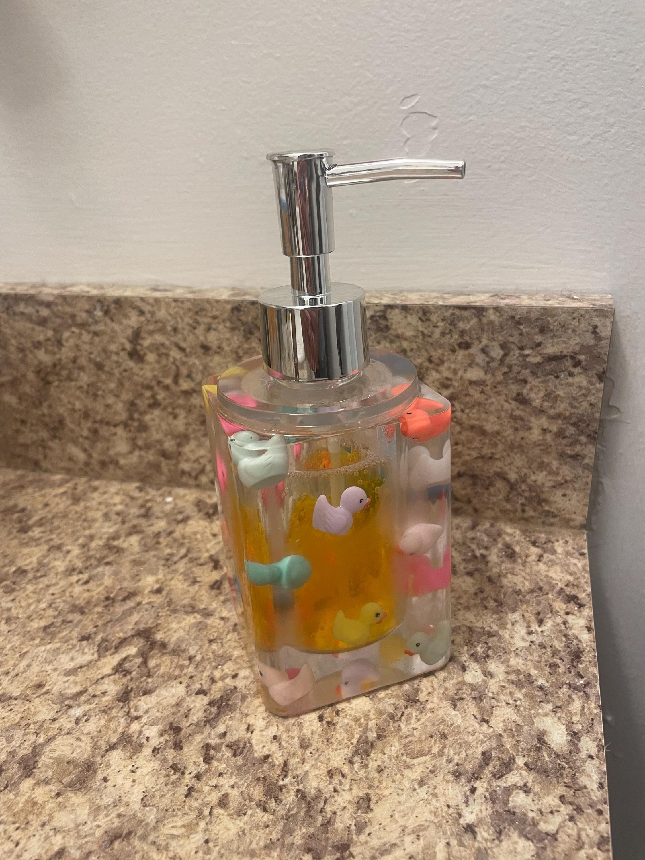 Rubber Ducky Customizable Soap Dispenser