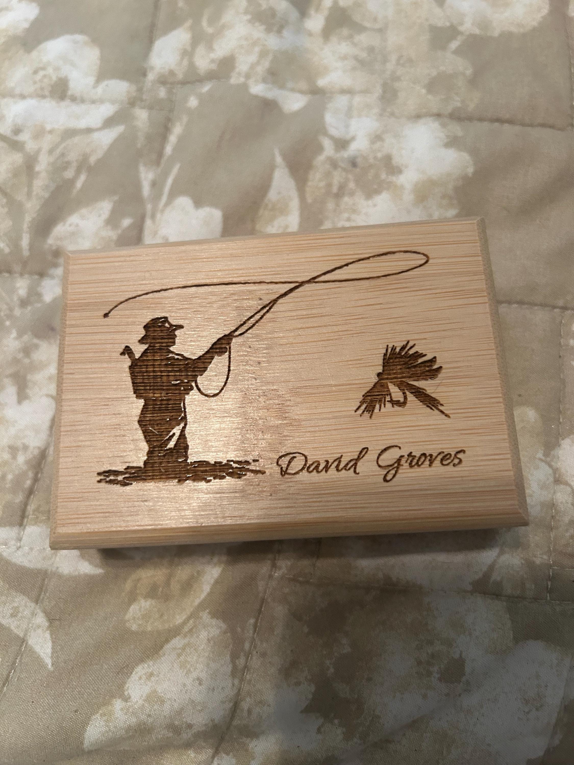 Custom Fly Fishing Box - Includes 2 free flies!