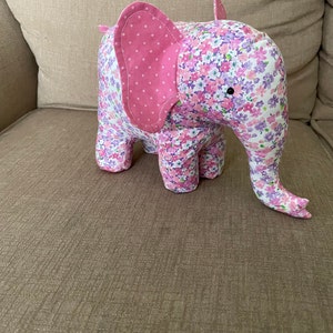 Elephant Sewing Pattern, Elephant Pattern, Instant Download, Stuffed ...