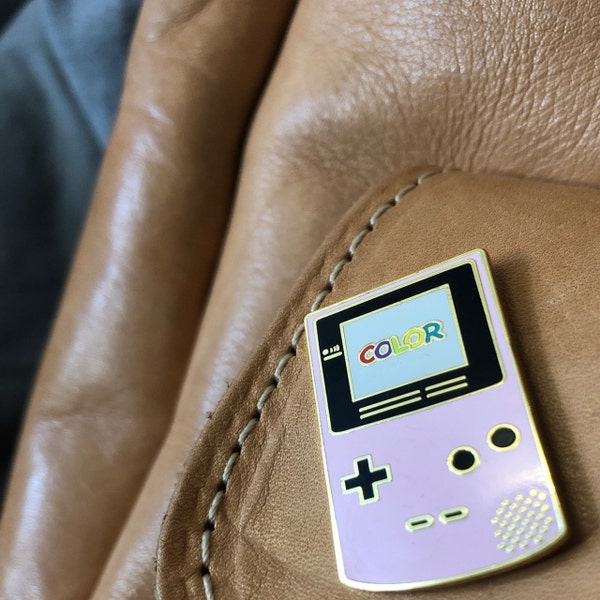 My PASTEL GAMEBOY PIN - Retro Gameboy Color Pin - Nostalgia Pins in ...