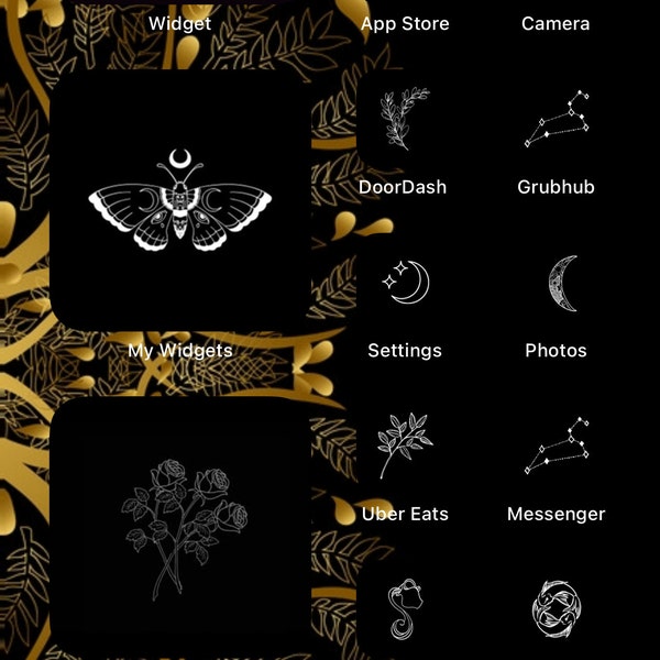 ACOTAR Aesthetic App Icon Pack | 90+ App Covers - Etsy