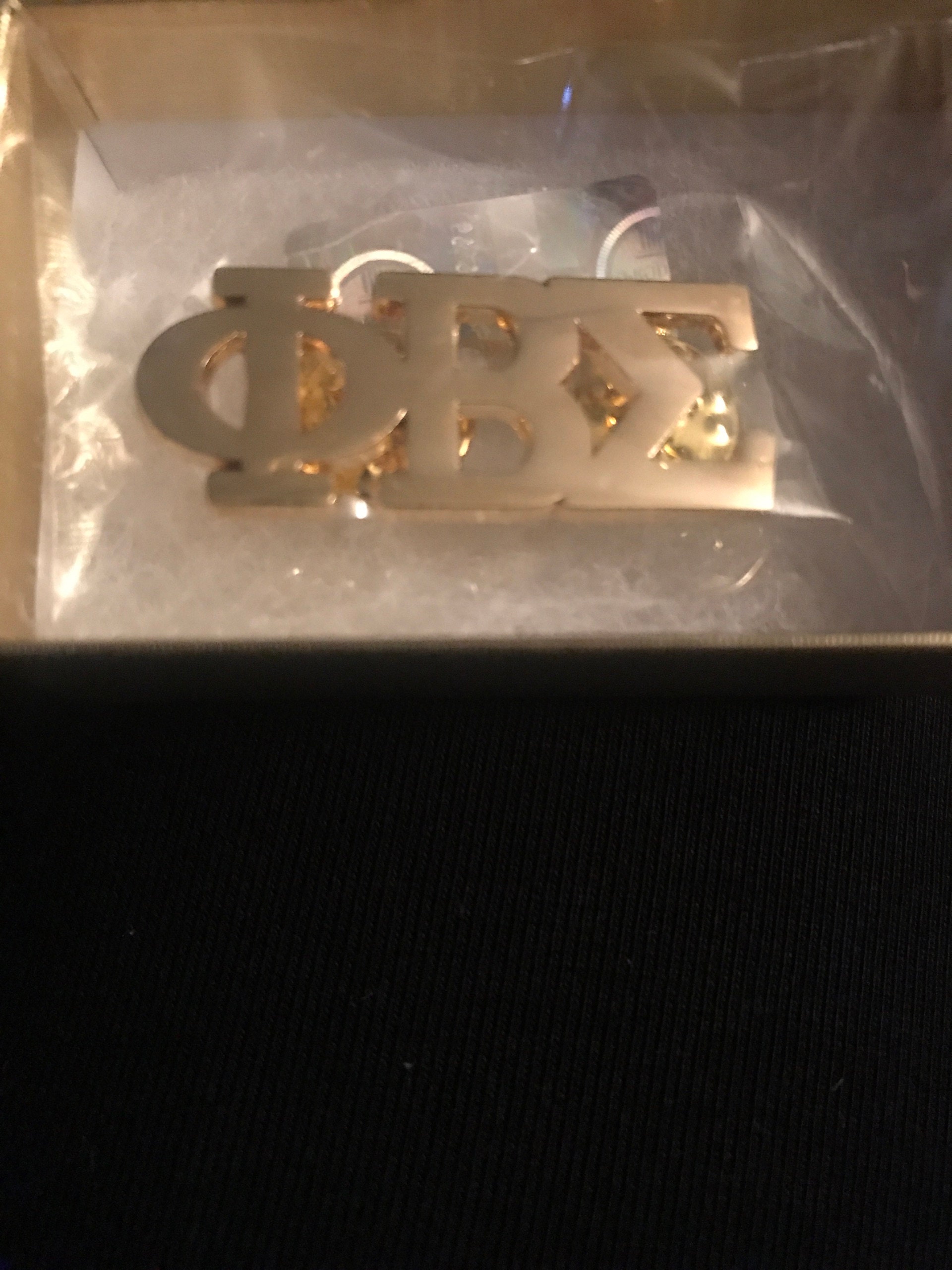 Phi Beta Sigma 14k gold plated lapel pin // Fraternity Gifts // ΦΒΣ Fraternity // Fraternity Gifts // Gifts for Him // Brotherhood // Greek