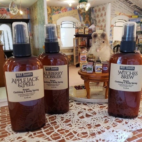 WITCHES BREW Room & Clothing Spray, GREAT Super Strong Scent 4.5 Fl Oz