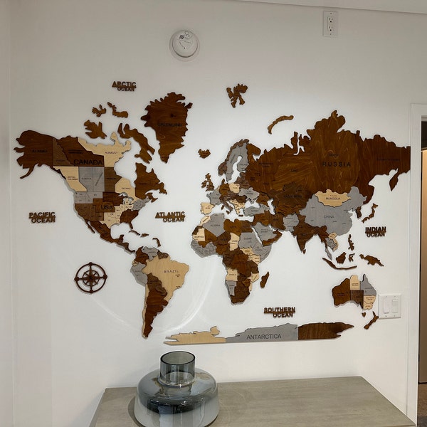 Wood World Map Wooden Wall Map - Iap 600x600.5748574765 Bl1by4lm 