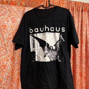 バウハウスシャツ、プロトゴス、ヴィンテージTシャツ、ダークポスト