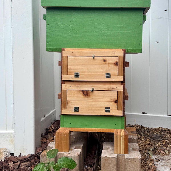 Beehive Slatted Rack: Swarm Control, Bottom Box - Etsy
